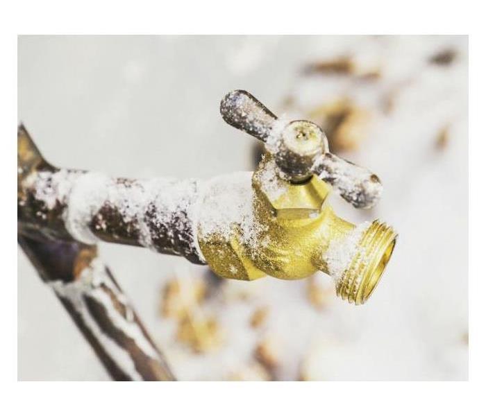 frozen pipes outdoor faucet